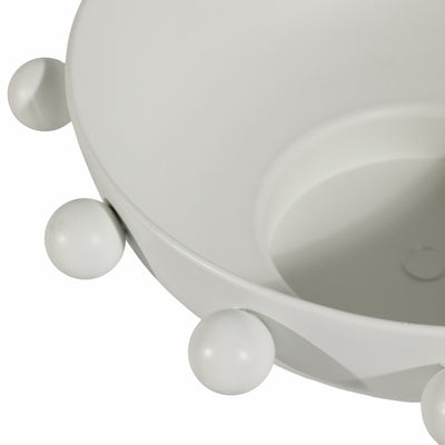 11 Hobnail Bowl, White