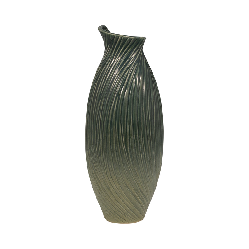 Rubpert Large Green Vase