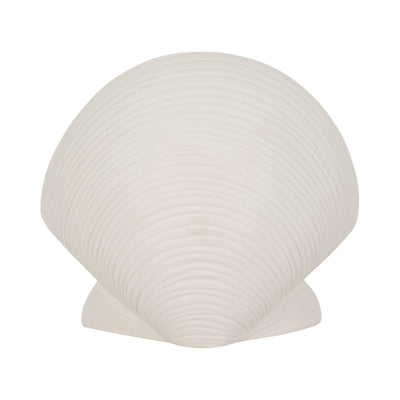 6 Seashell Decor, White