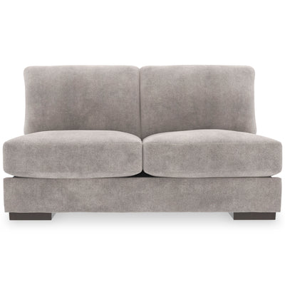 ARMLESS LOVESEAT