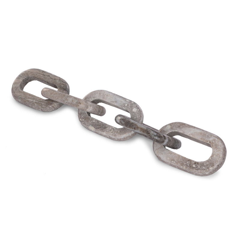 22x4 5-link Marble Chain, Grey