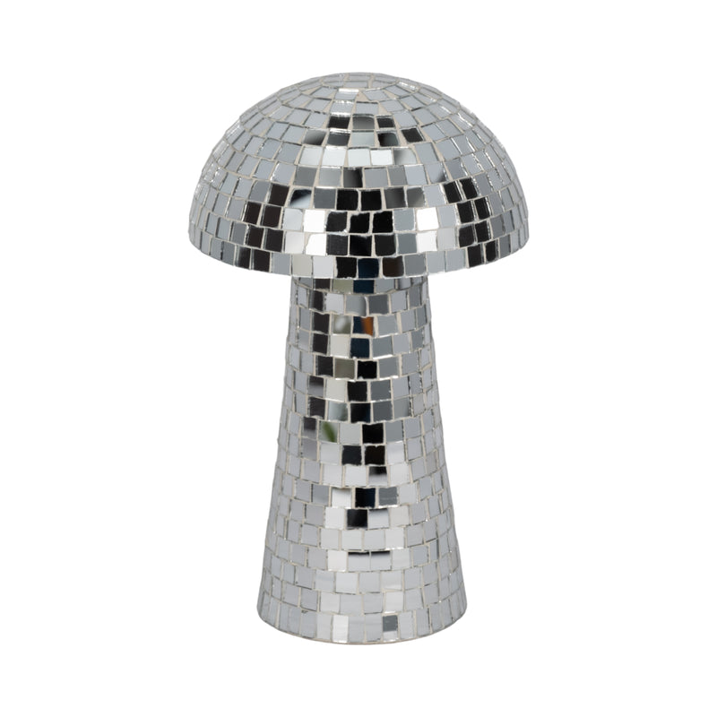 10 Mosaic Mushroom, Silver