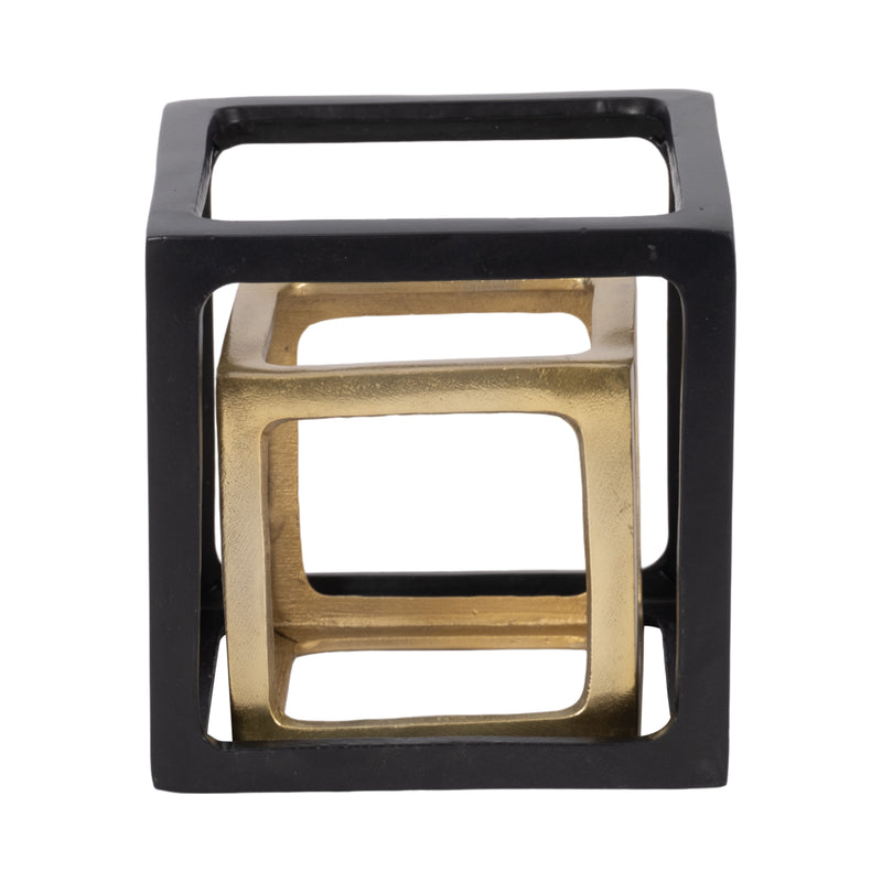 Metal, S/2 5/7 Open Square Object, Multi