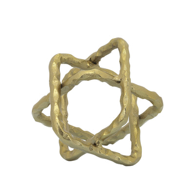 Metal 7 Square Orbs, Gold