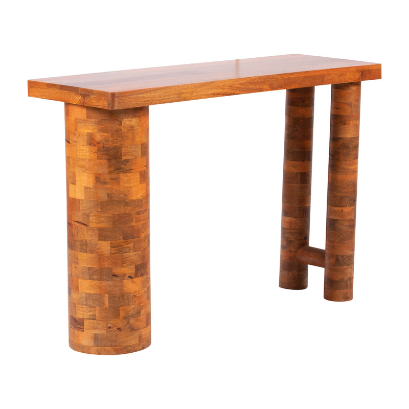 Wood, 46x32 Console, Brown