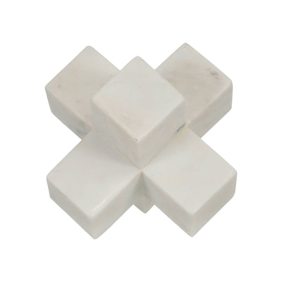 MARBLE 7 JACK DECO, WHITE