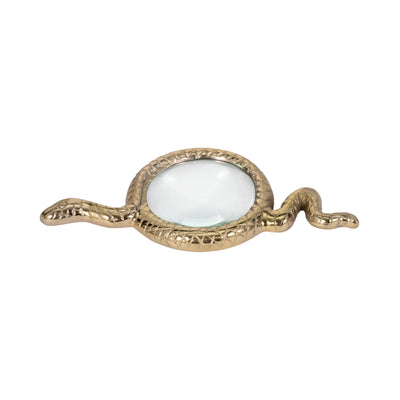 9 Snake Magnifying Glass, Gold