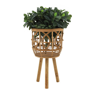 S/3 BAMBOO PLANTERS 11/13/15 NATURAL