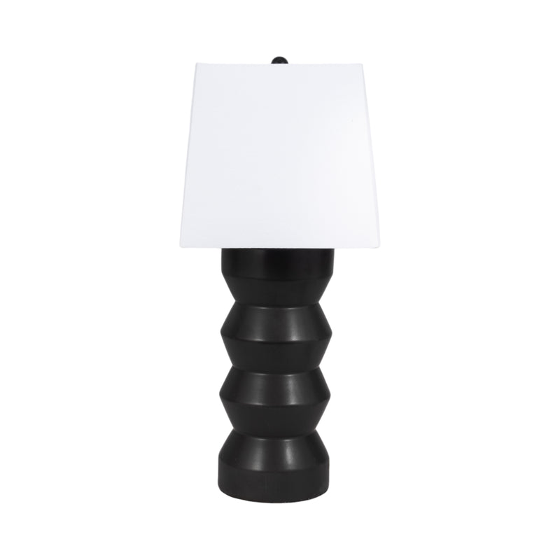 28 Totem Table Lamp, Black