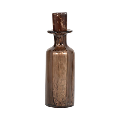 14 Hilary Large Brown Glass Bottle