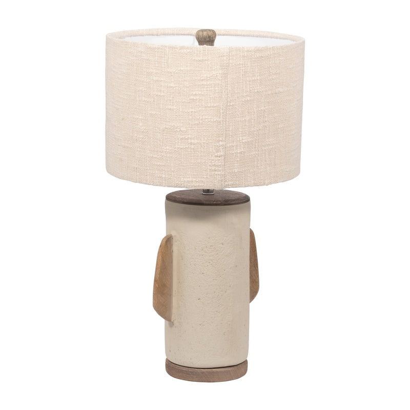 Ecomix, 24 Organic Table Lamp, Ivory