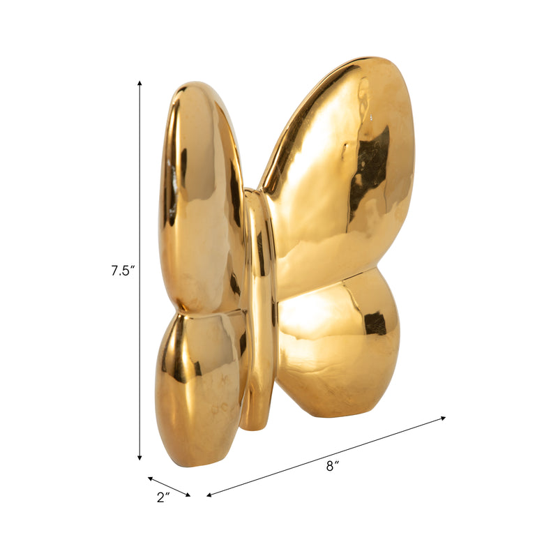 CER, 8 BALLOON BUTTERFLY, GOLD