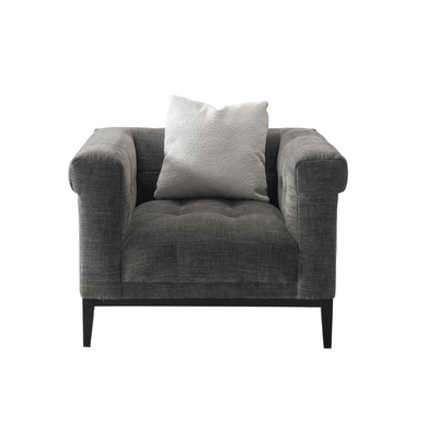 María Charcoal Chair W98