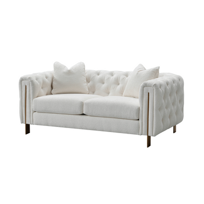 Sofia Beige Loveseat W182