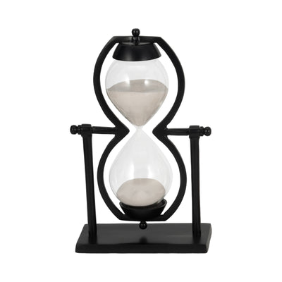 11h Black Metal Sandtimer