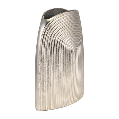 METAL, 11 ARCH VASE, SILVER