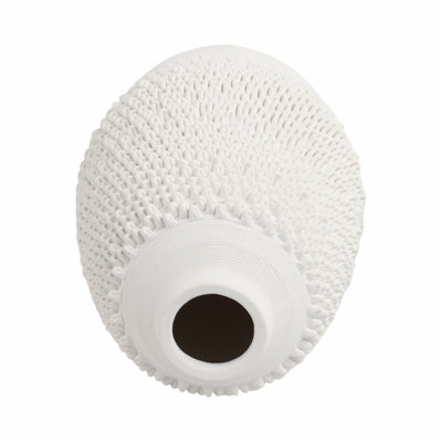 10 Arroyo Small 3d Printed Porcelain Vase, Ivory