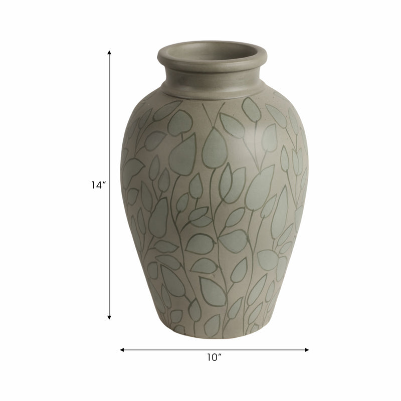 14 Macaire Small Green Vase