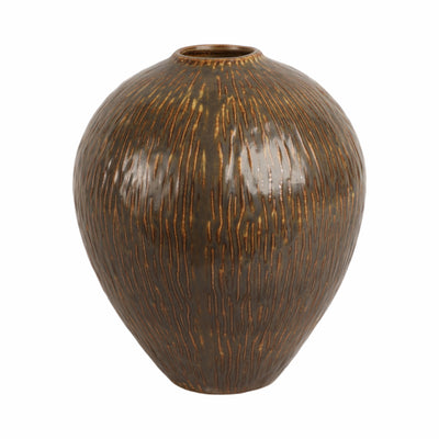 11 PROCIDA SMALL VASE, BROWN