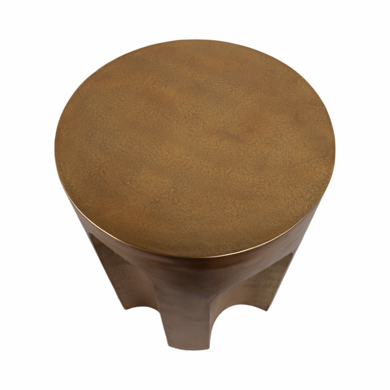 19 Sheffield Gold Metal Stool