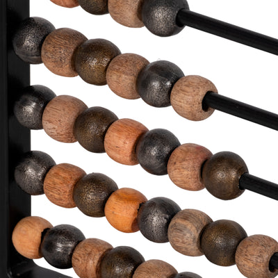 15 Decorative Abacus, Black Multi