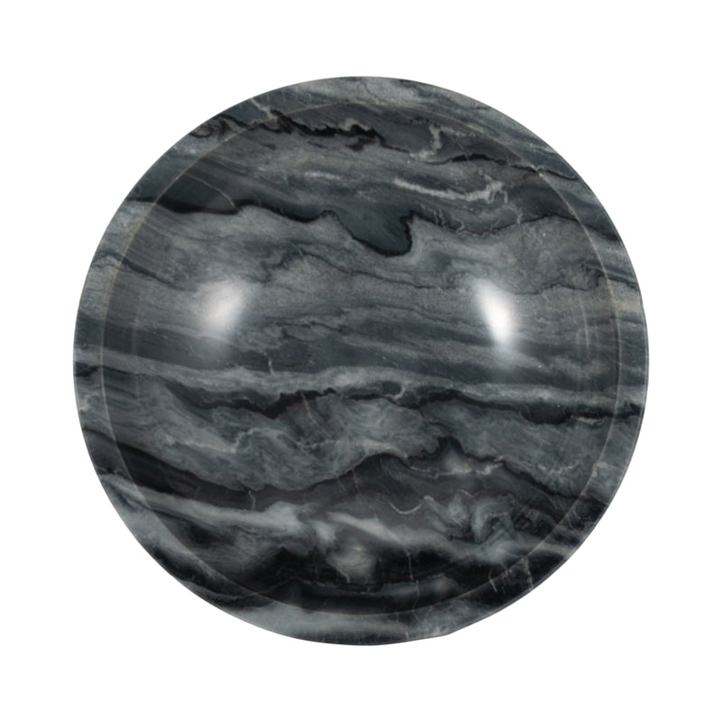 12 Dazey Gray Marble Bowl