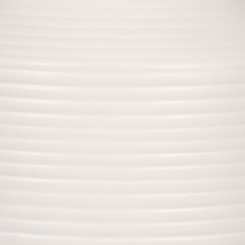 CER, 12 LINES VASE, WHITE