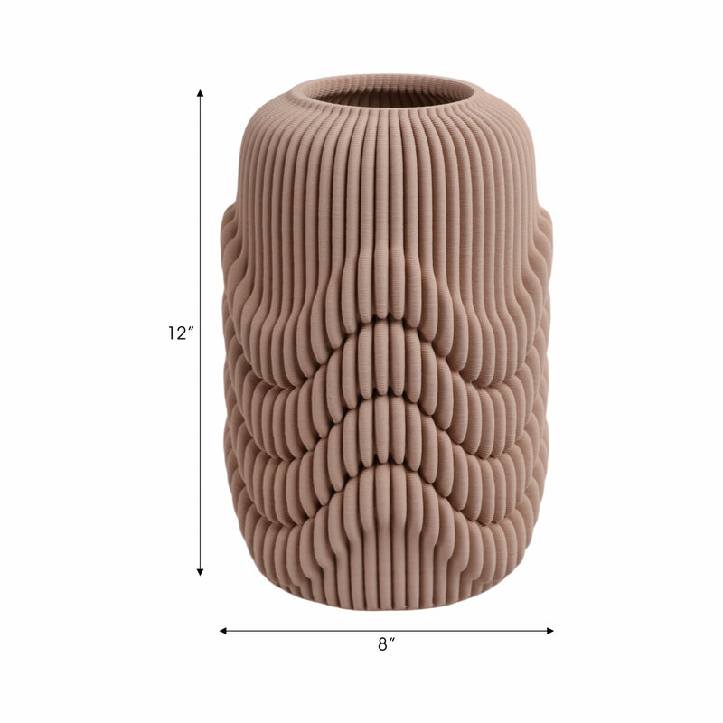 12ethos Small 3d Printed Porcelain Vase