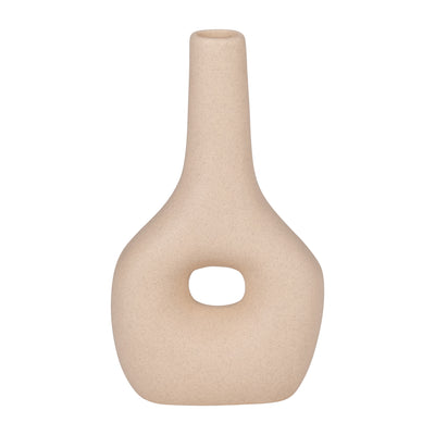 CER, 9 OPEN CUT-OUT NOMAD VASE, IVORY