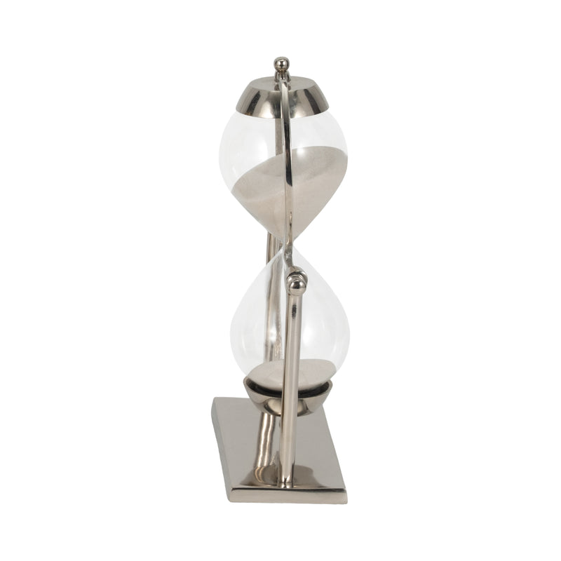 11h Silver Metal Sandtimer