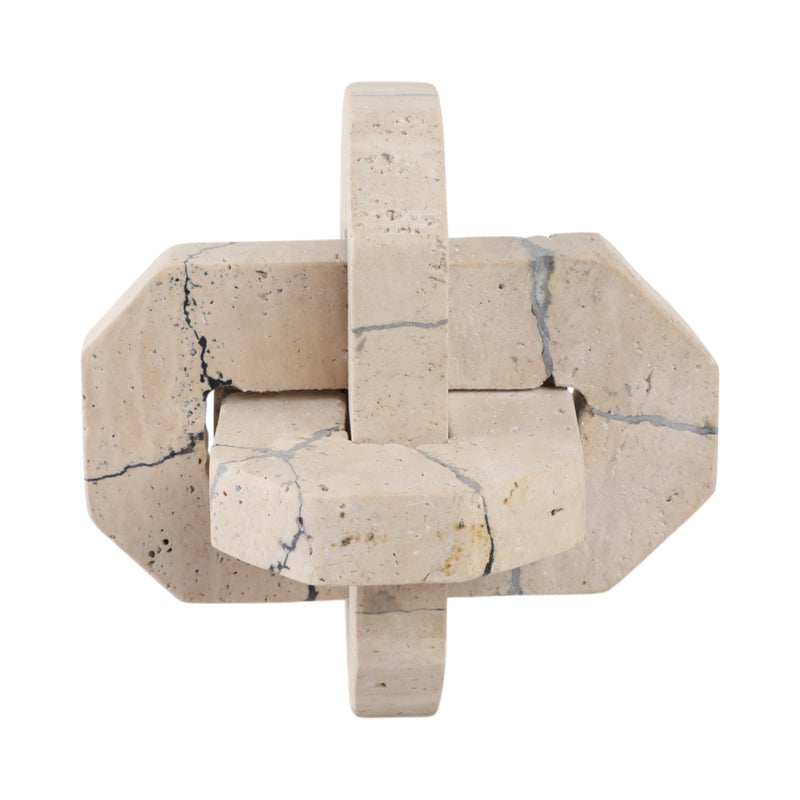 7 Gorda Medium Crackle Travertine Knot