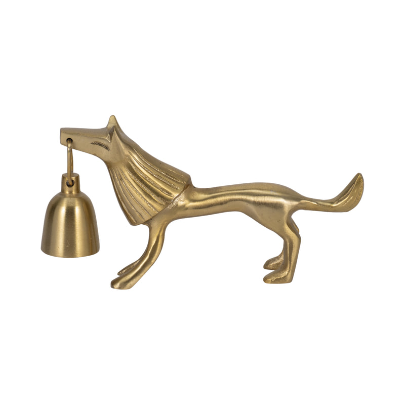 9 Lion Candle Snuffer, Gold