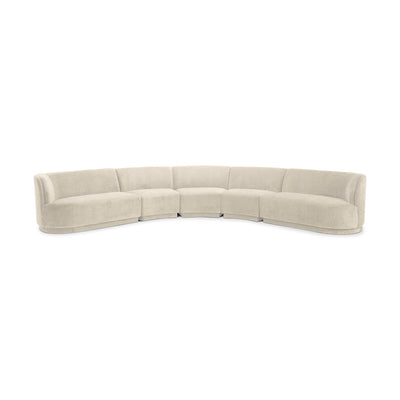 Yoon Radius Modular Sectional Sweet Cream