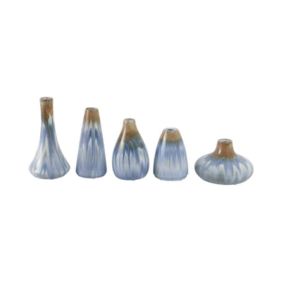 S/5 4/5/6/7/8  Medford Ceramic Vases