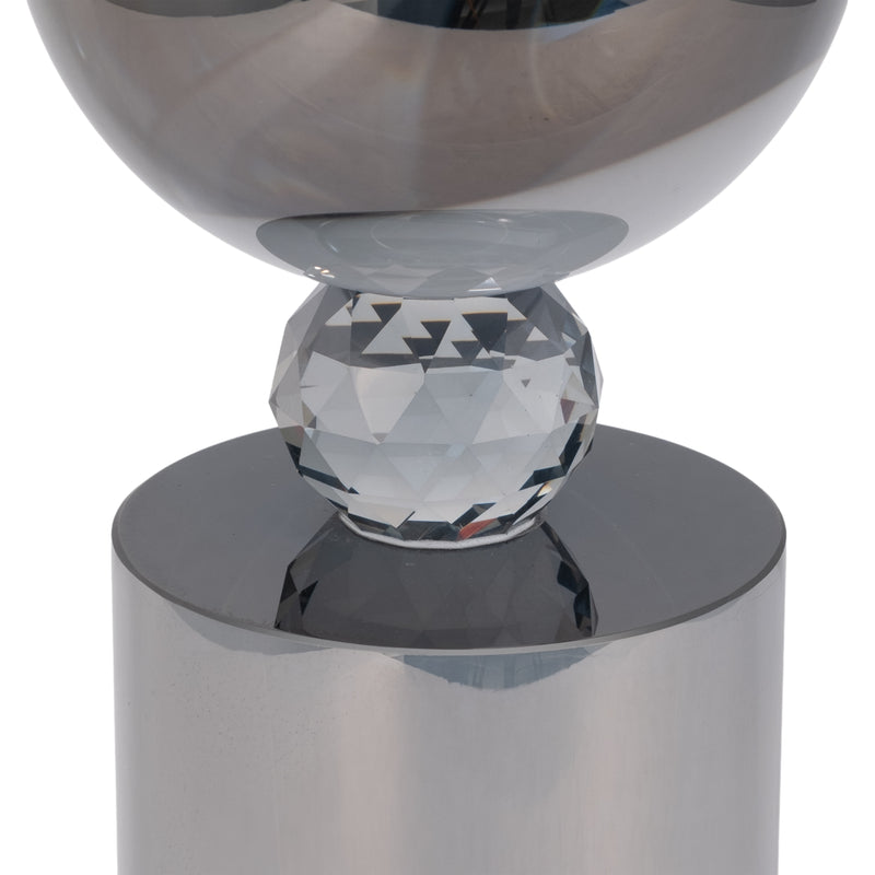 14 MANI LARGE CRYSTAL BALL STATUARY