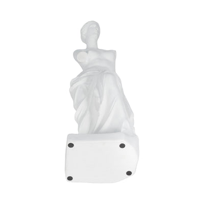 19 Roman Goddess Statue, White