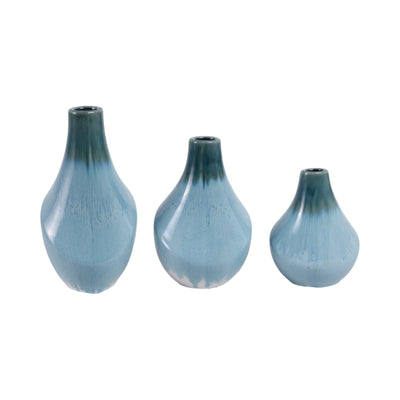 S/3 5/7/9 Astoria Ceramic Vases