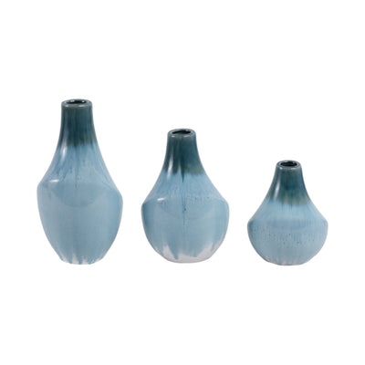 S/3 5/7/9 Astoria Ceramic Vases