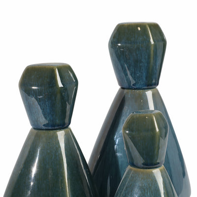 S/3 9/11/13 Corvallis Ceramic Bottles