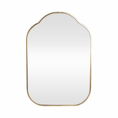 25x37 Arch Top Mirror, Gold