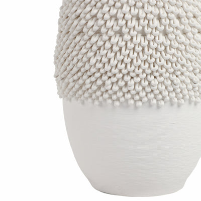 10 Arroyo Small 3d Printed Porcelain Vase, Ivory