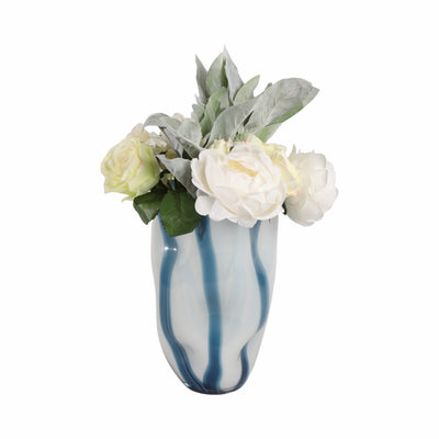 11 Beldan Medium Blue Glass Vase