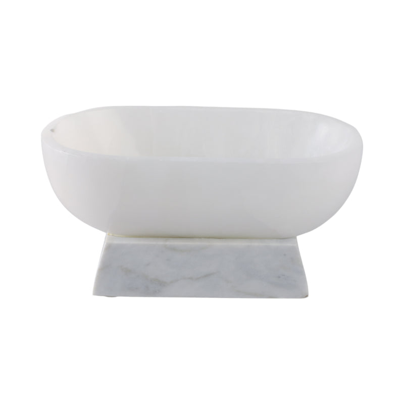 12 Vero Marble And Alabaster Bowl