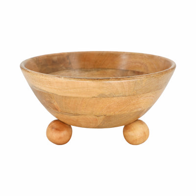 12 Bowl With Ball Feet, Nat