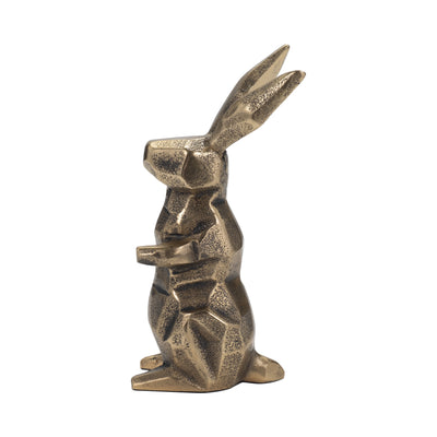 8 Alona Geometric Bunny, Gold