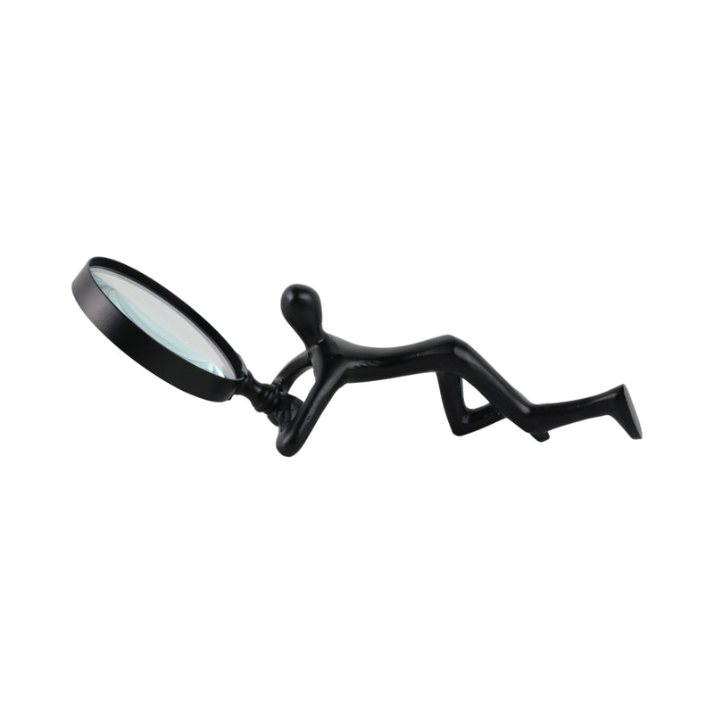 9 Adams Black Magnifying Glass