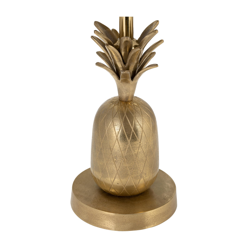 METAL, 15D/24H, GOLD PINEAPPLE SIDE TABLE, KD