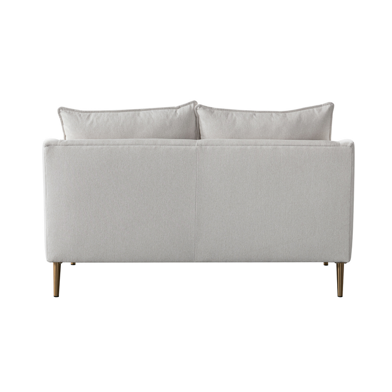 Carmen Beige Loveseat W160