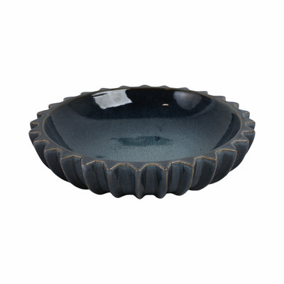 15 Pella Blue Cer Bowl