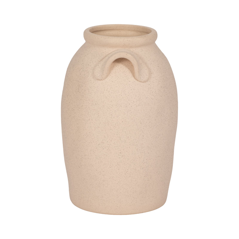 8 Textured Jug With Handles, Sand